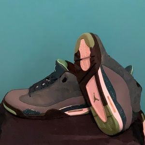 Jordan-DubZero Green Mens Size 10